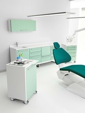 Hygiene Rollwagen Beauty Arzt