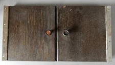 zwei originale Türen für Tischgrammophon, Ersatzteil für Grammophone, 