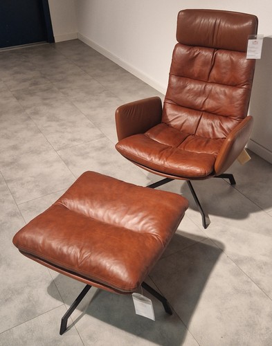 Sessel mit hocker arva - hocker, lounge
