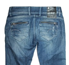 G-star Fender Skinny Wmn Damen Jeans ca. W27 L34 Blau Denim  Gstar Raw