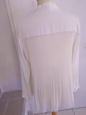S. Oliver Plissee Bluse Creme