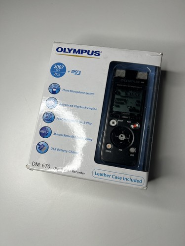 Olympus digital voice recorder - digital,