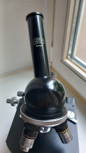 Carl zeiss mikroskop aus - mikroskop,