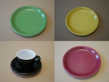 Arzberg Daily Colori schwarz gelb grün  - Speiseteller Kaffeetasse