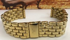 18mm vergoldetes Uhrenarmband