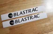 BLASTRAC Decals Stickers gloss