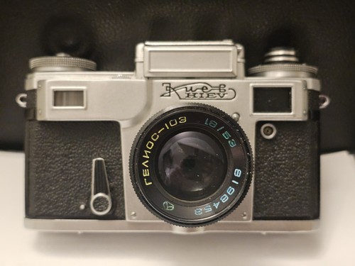 Ussr camera kiev lens - ussr,