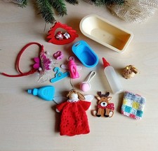 Puppen Spielzeug Puppenhaus Puppenstube Badewanne Rassel Spielzeug Amhänger Deko
