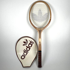 Adidas Nastase Open tennis Racket Vintage Collectable Vintage Wood