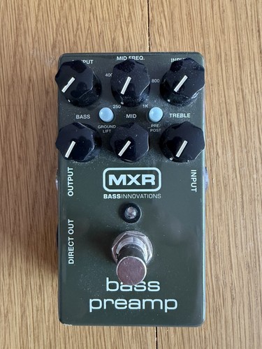 Mxr m81 bass vorverstärker - mxr, bass-vorverstärker