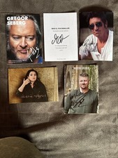 5 Autogrammkarten Soko Wien
