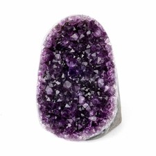 Amethyst Stufe mit poliertem