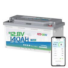 Redodo 12V 140Ah H190 LiFePO4 Lithium Batterie Mit Bluetooth Low Temp -Gebraucht