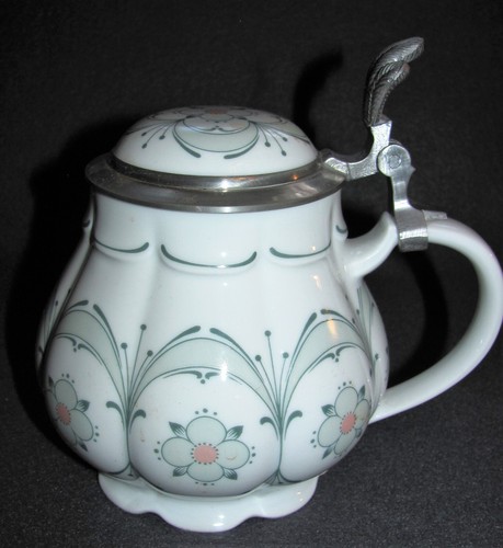 Alt tettau porzellan bierkrug - tettau,