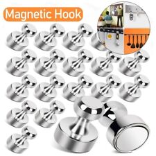 30 Stück Kegelmagnete silber Neodym Büro Schule Tafel Uni Pin Wand Magnet