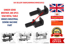 Singer Seiko Brother Juki 2PCS Metall Tisch Scharniere Industrienähmaschine Teil