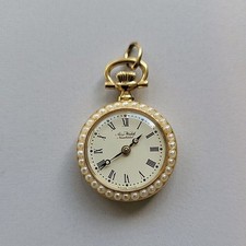 Gold Uhr Damen, Aéro Watch Neuchatel Damen Taschenuhr Gold Vintage