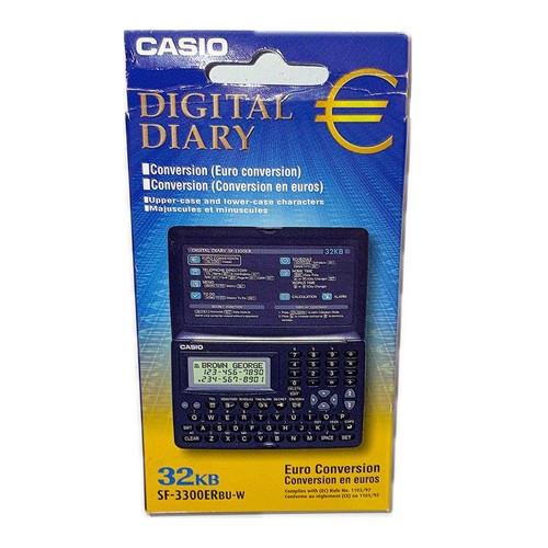 Casio digital diary 3300 - casio, sf-3300