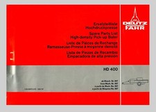 Deutz Fahr Hochdruckpresse HD