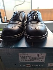 Business Sicherheitsschuhe Aimont Concorde 7RE05 Schwarz Gr 45, Neu