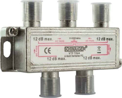 Schwaiger vtf7844 fach - vtf7844, 4-fach
