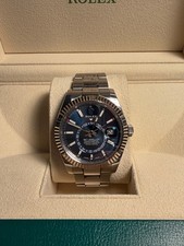 Rolex Sky-Dweller 326934 Oyster Blue Dial 42mm Edelstahl Full Set 
