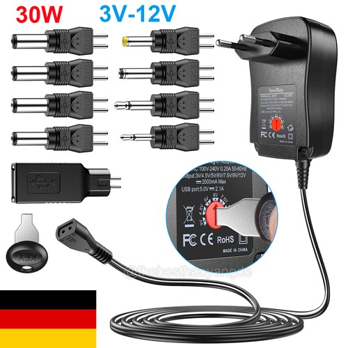 30w universal stecker - stecker, netzteil