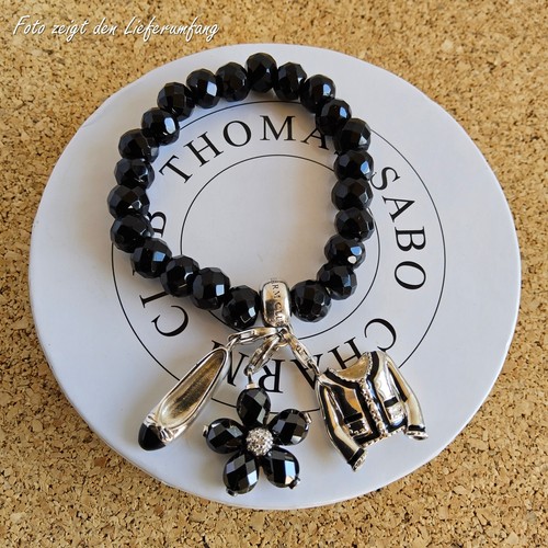 Thomas sabo obsidian armband - sabo, obsidian-armband