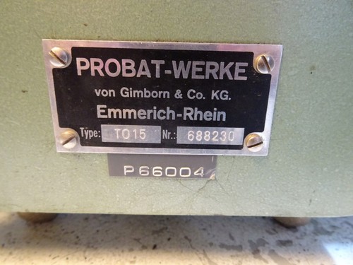 Probat werke t015 - probat, tester