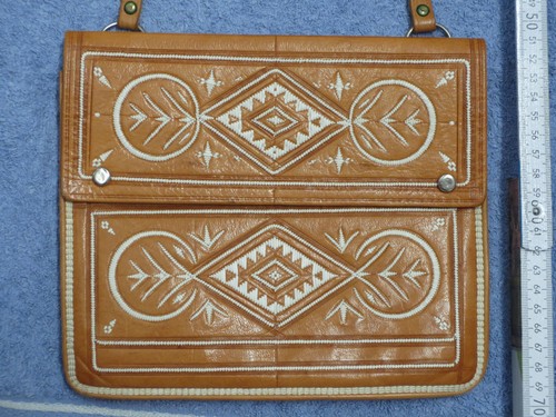 Handtasche leder braun - handtasche,