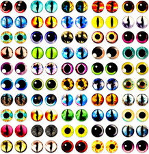 100 Stück 12 mm Glasaugen
