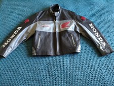 Veste Cuir Vintage Honda