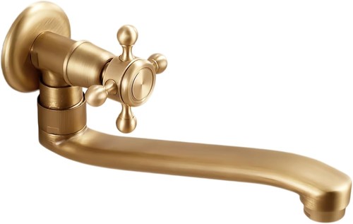 Wandarmatur kaltwasser messing - wandarmatur,