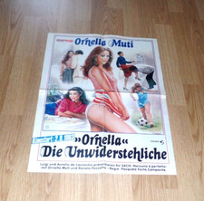 ORNELLA MUTI *Die Unwiderstehliche*, signed Kino Poster (gefaltet) -- SALE