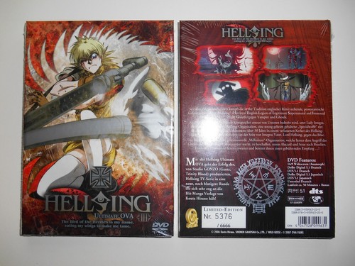 Dvd hellsing ultimate - dvd, ova"
