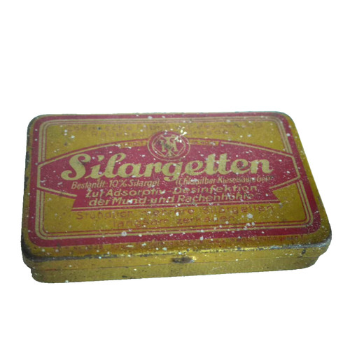Alte blechdose silargetten - alte,