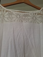 Weißes Tshirt 44/46 Blue