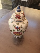 Delfter Vase Handbemalt