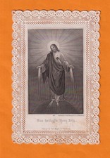 Spitzenbild Das Heiligste Herz Jesu