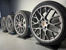 Porsche 992.2 20 21 Zoll RS Spyder Winter Räder Michelin darksilver NP: 8133,64