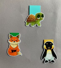Lesezeichen Set 3Stück Tiere