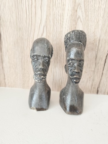 Paar shona steinskulpturen - shona,