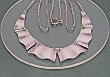 Art Deco Kette GUSTAV HAUBER ° 835  Silber Collier ° NECKLACE ° Halskette