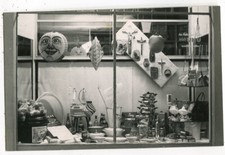 Foto AK Troisdorf-Oberlar,Schaufenster-Dekoration zum Martinsfest 1962