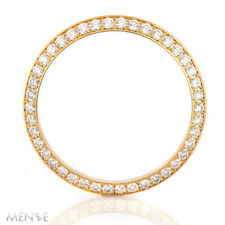 Aftermarket Diamant Lünette - Rolex Datejust ø 41 mm Gelbgold by Menze (22502)