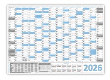 XXL Wandkalender DIN A0 2026
