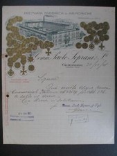 (2588) Brief Fabbrica di Armoniche Paolo Soprani, Castelfidardo 1921