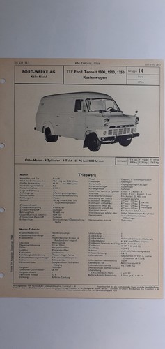 Ford transit 1300 1500 - /,