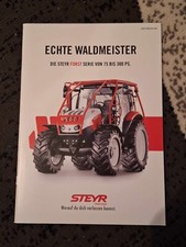 Steyr Forst Serie 75-300 PS  Prospekt Traktor Schlepper