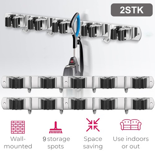 Gerätehalter besenhalter - 2x,